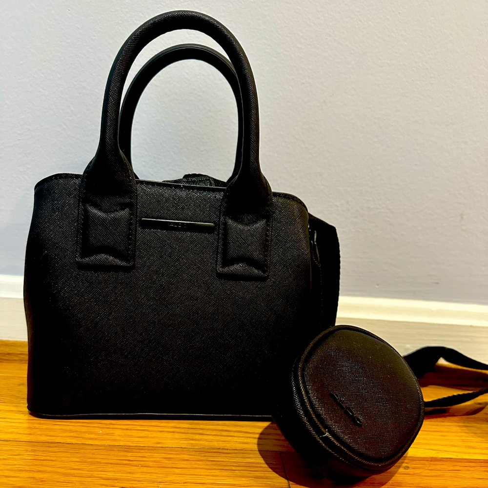 ALDO mini purse with removable crossbody strap and mini pouch